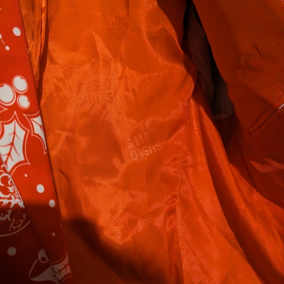 Suslo Couture Limited Edition Men's Slim Fit Christmas Blazer Sz L - Picture 4 of 4